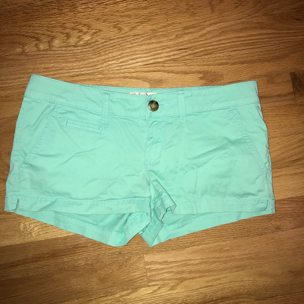Mint shorts